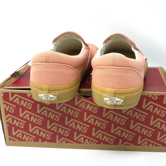 VANS Women's VN0A38F7Q9Z Classic Slip On M Muted Clay Canvas Gum Low Top Sneaker - Picture 7 of 10